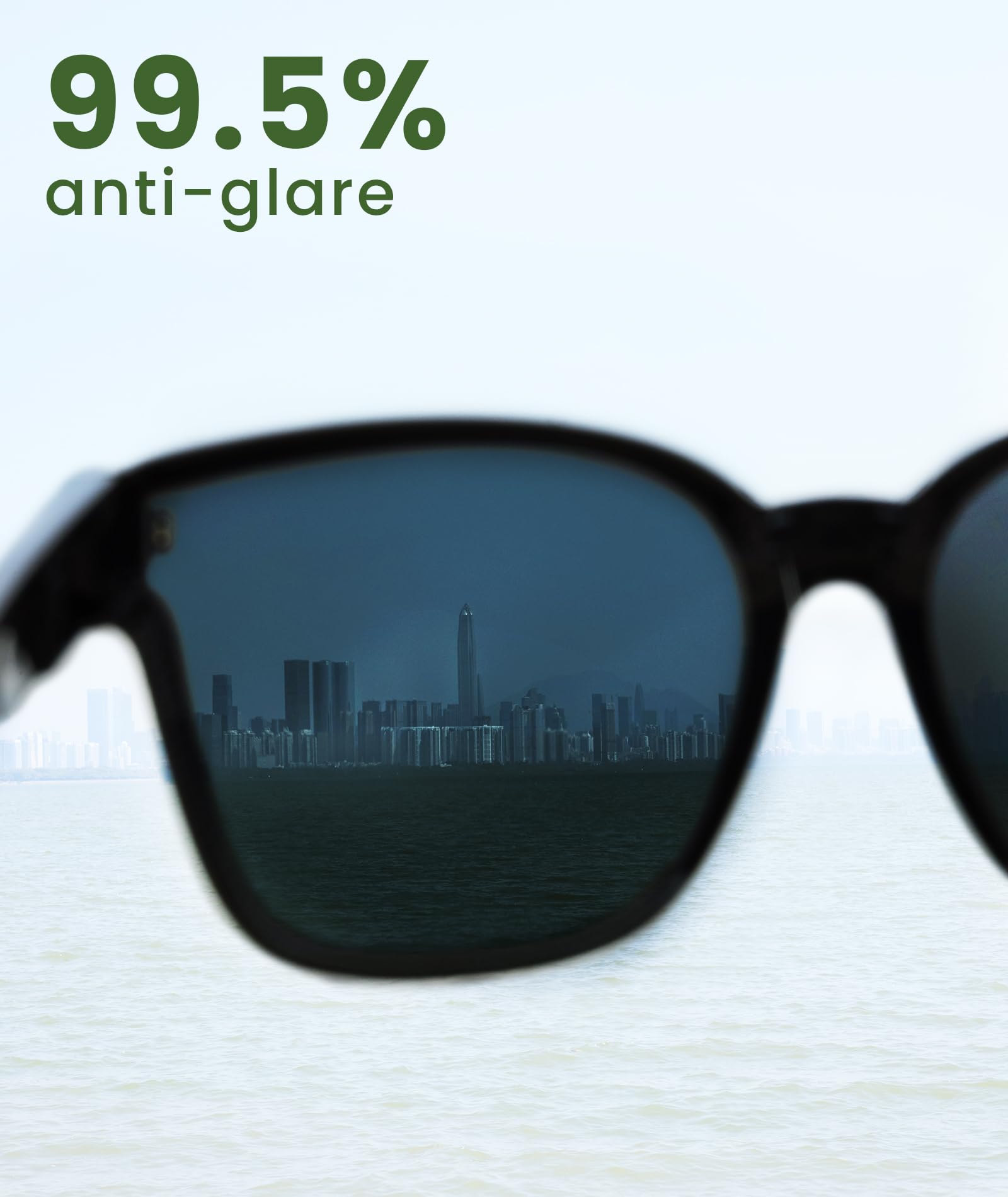 BENEUNDER Polarized Fit Over Sunglasses for Womens & Men, Lightweight Folding Sunglasses for Nearsightedness - Image 4