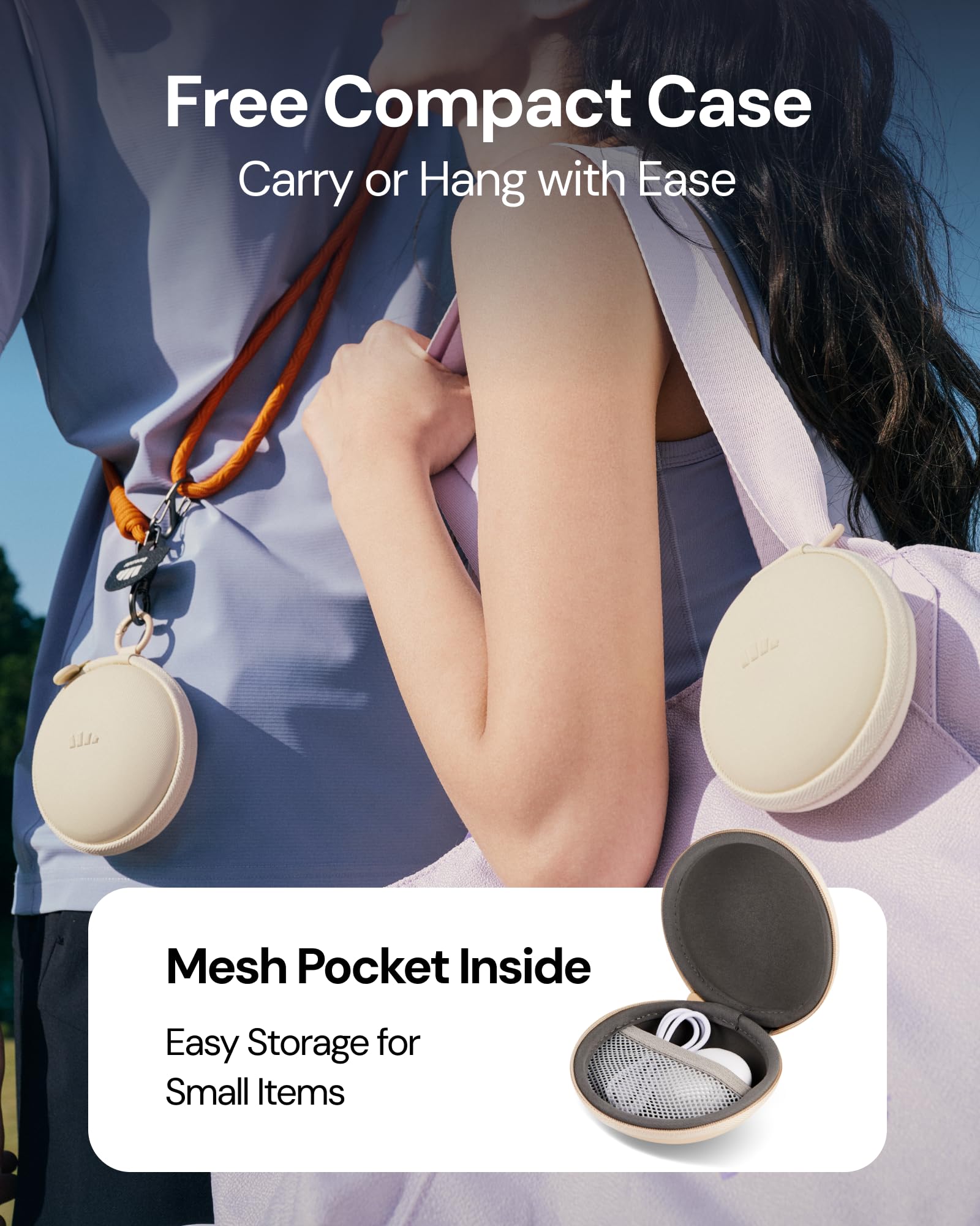 BENEUNDER Polarized Sunglasses for Men Women, Ultra Lightweight Folding Sunglasses with Organizer - Image 6