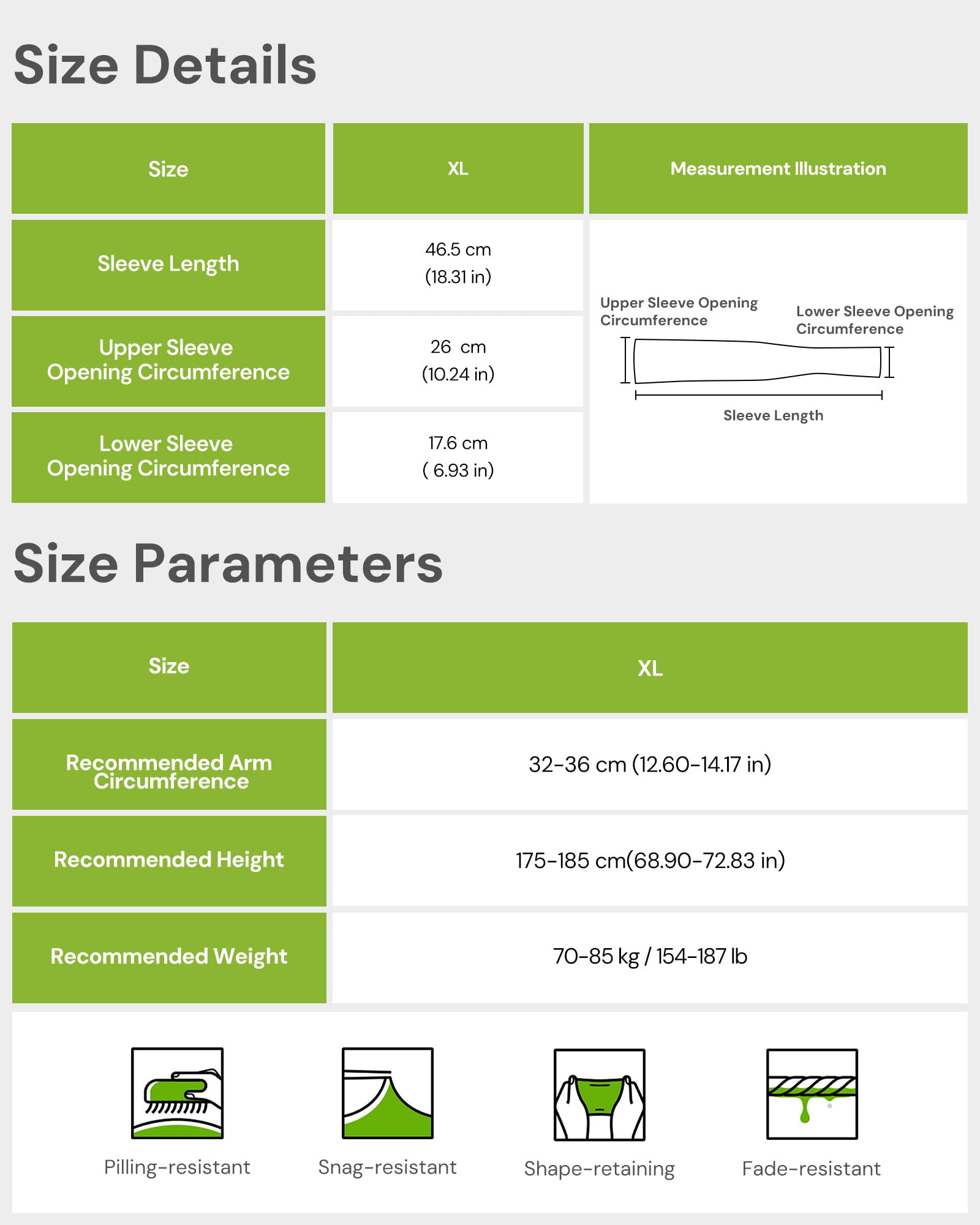 BENEUNDER UPF 50+ Arm Sleeves for Men Women Cooling UV Sun Protection Sports Compression Tattoo Cover Up - Image 6